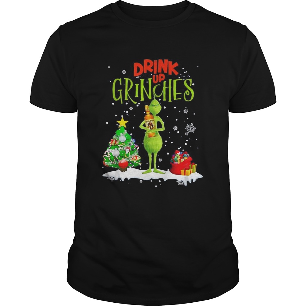 Drink up Grinches Christmas Captain Morgan shirt
