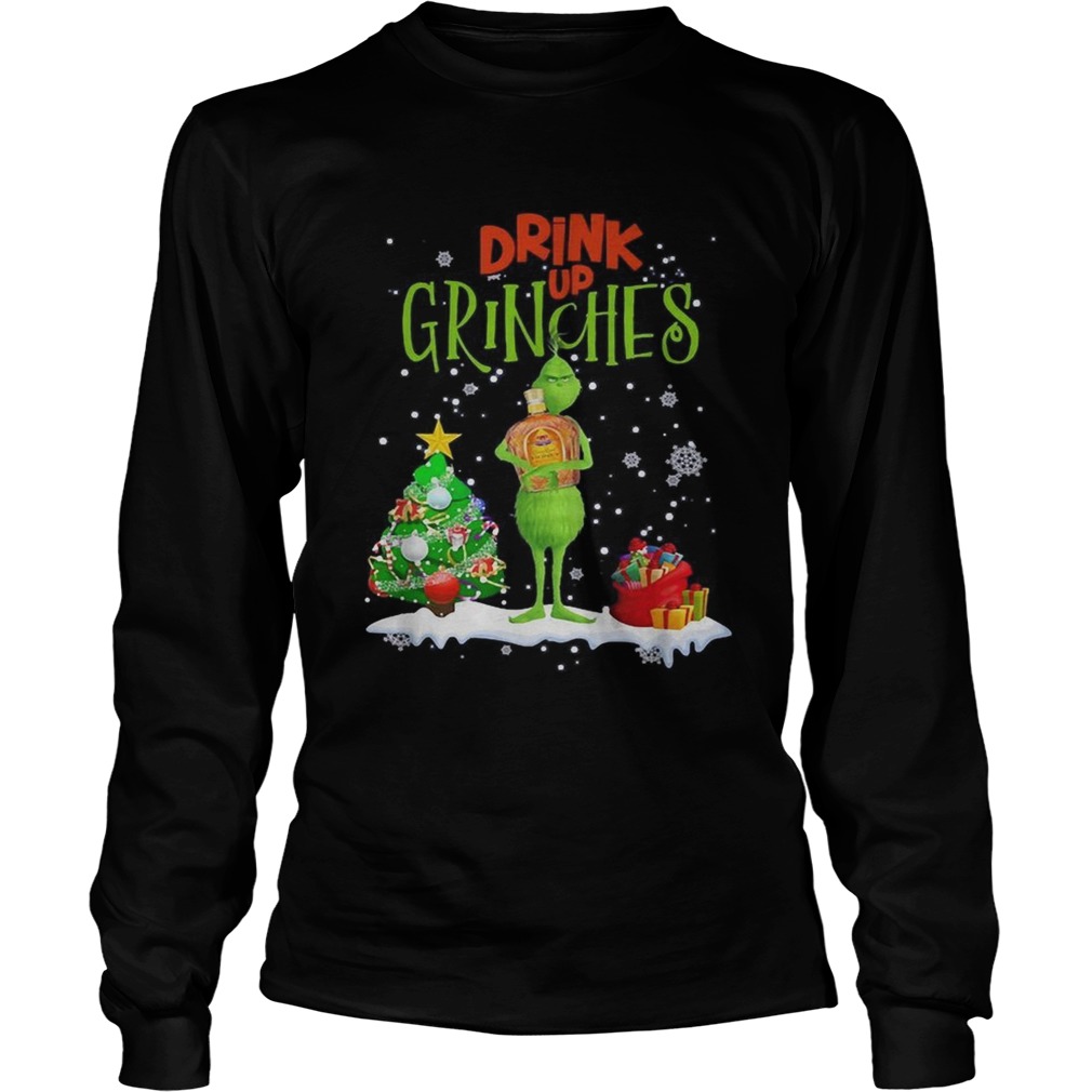 Drink up Grinches Christmas Crown Royal LongSleeve