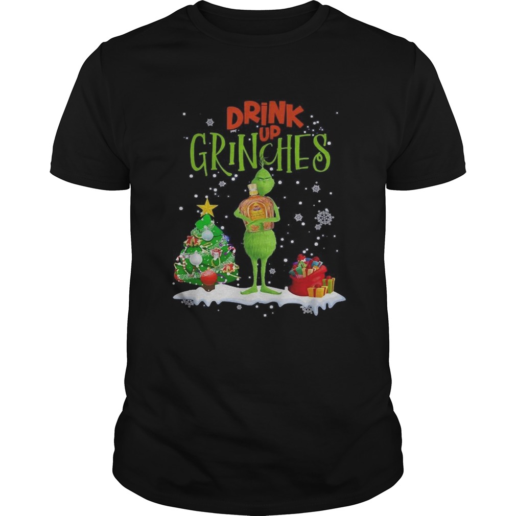 Drink up Grinches Christmas Crown Royal shirt