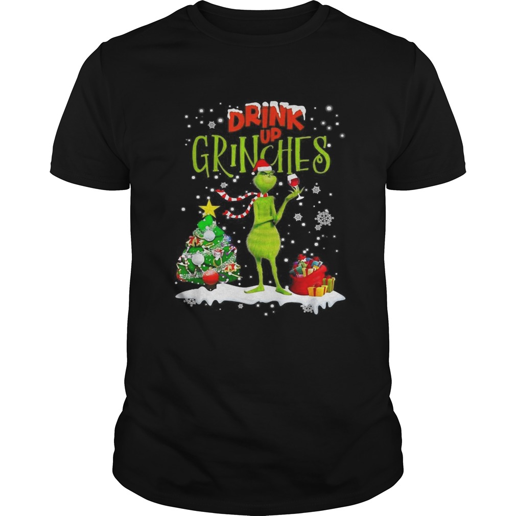 Drink up Grinches Christmas Wine shirt