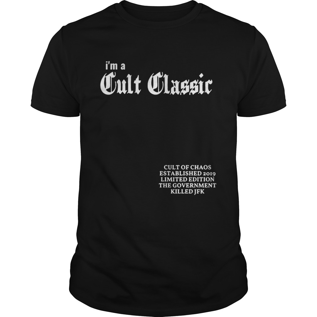 Elijah Daniel Cult Of Chaos Im A Cult Classic Shirt