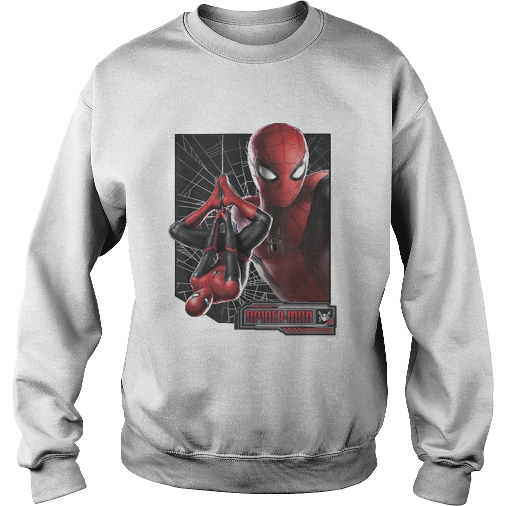 Far From Home Web Frame Marvel SpiderMan Sweatshirt