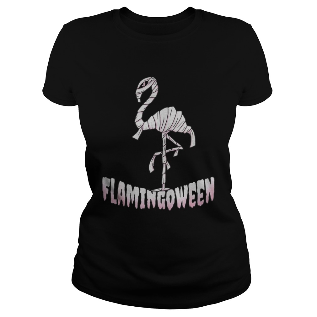 Flamingo Flamingoween Shirt Classic Ladies