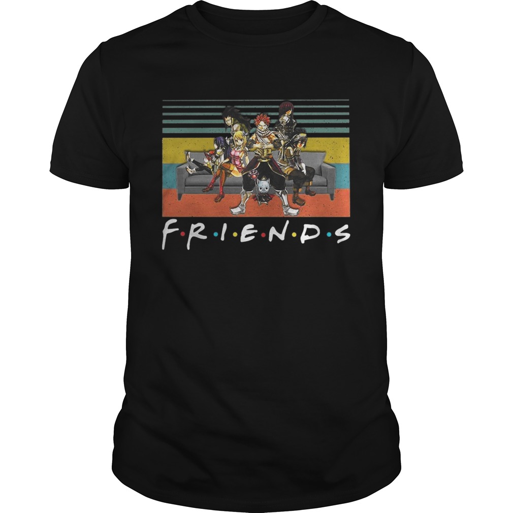 Friends tv show Anime Crossover shirt