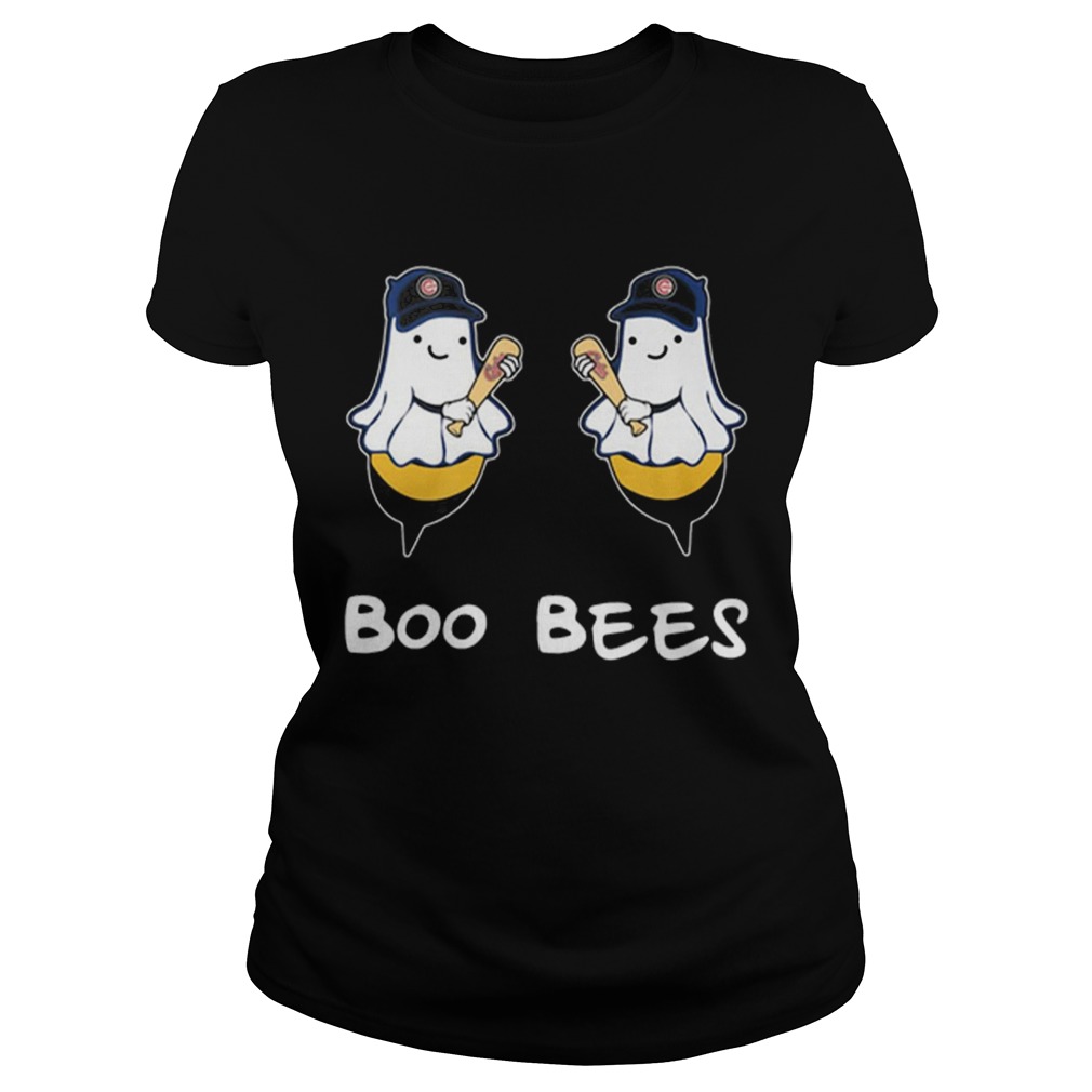 Ghost Boo Bees Chicago Cubs Classic Ladies
