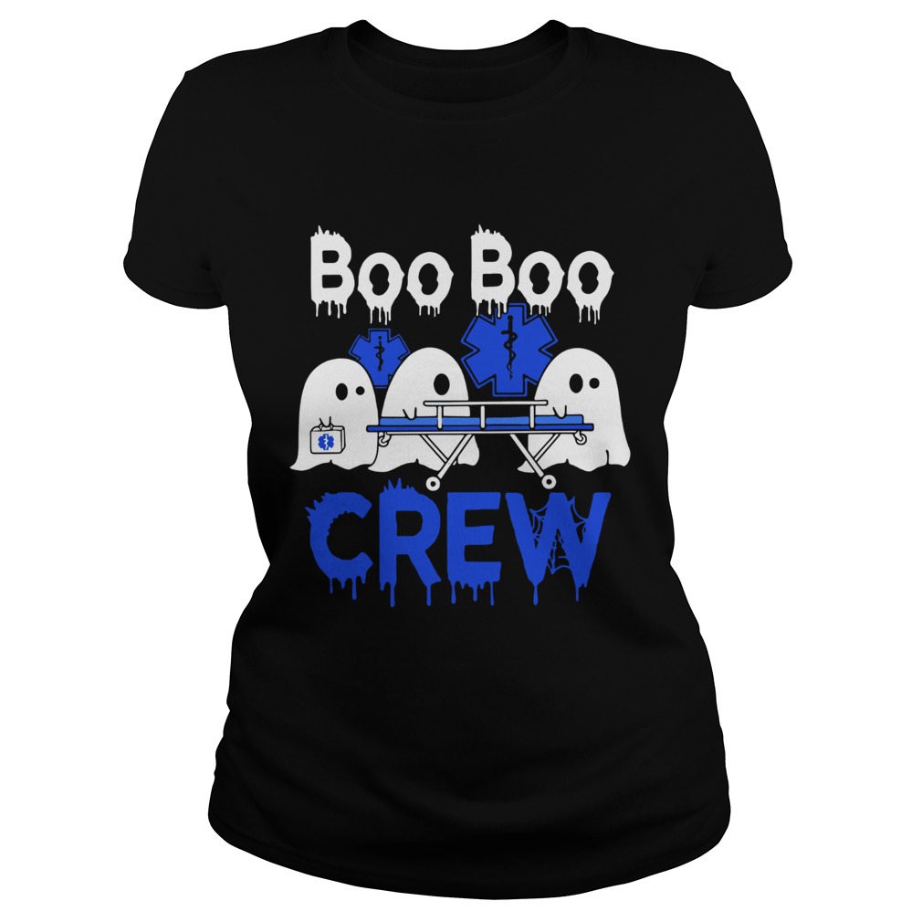 Ghost nurse boo boo crew Classic Ladies