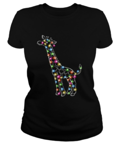 Giraffe Christmas Lights  Classic Ladies