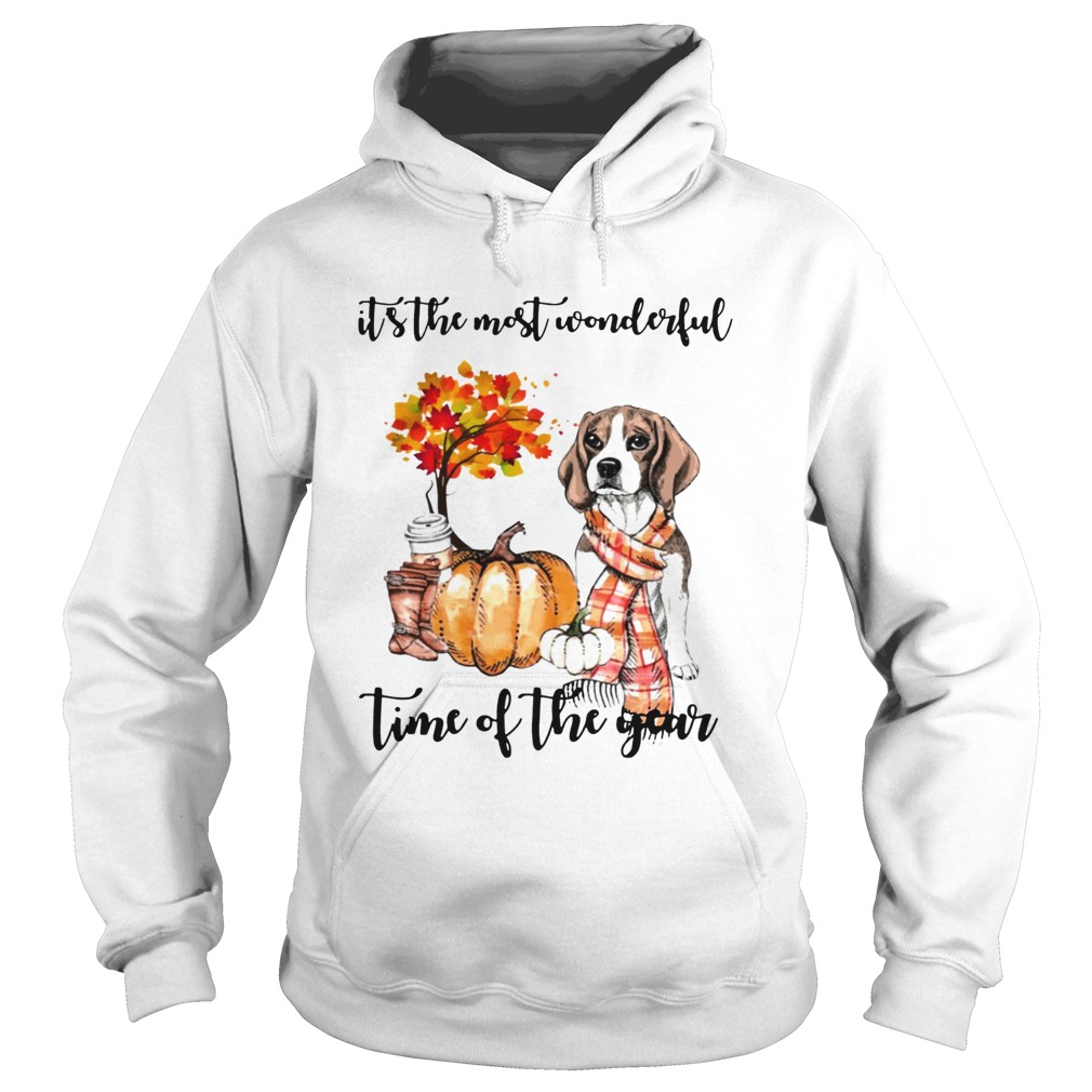 Halloween Beagle Its The Most Wonderful Time Of The Year Shirt Hoodie