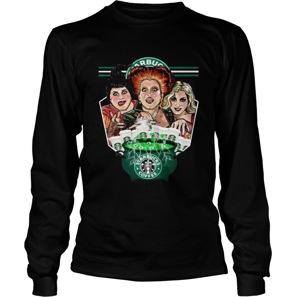 Halloween Hocus Pocus Starbucks Coffee Shirt LongSleeve