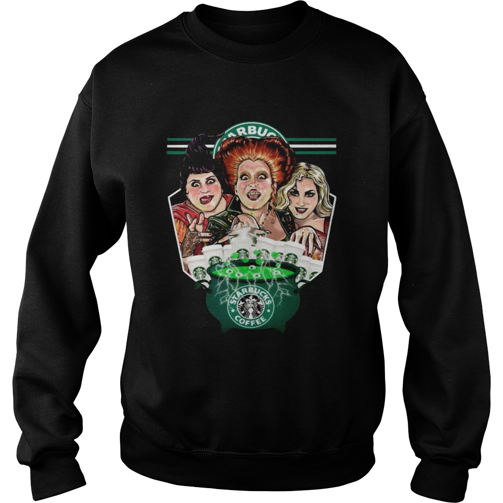 Halloween Hocus Pocus Starbucks Coffee Shirt Sweatshirt