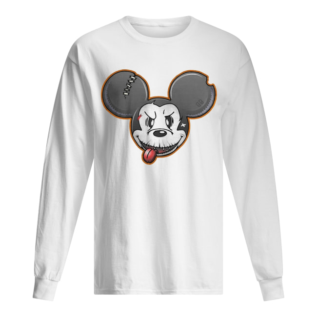 Halloween Mickey Mouse Shirt Long Sleeved T-shirt 