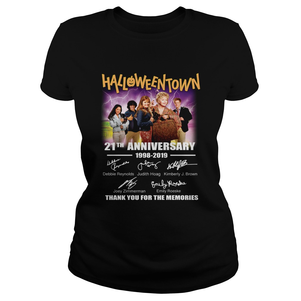 Halloween Town 21th anniversary 1998 2019 thank you for the memories Classic Ladies