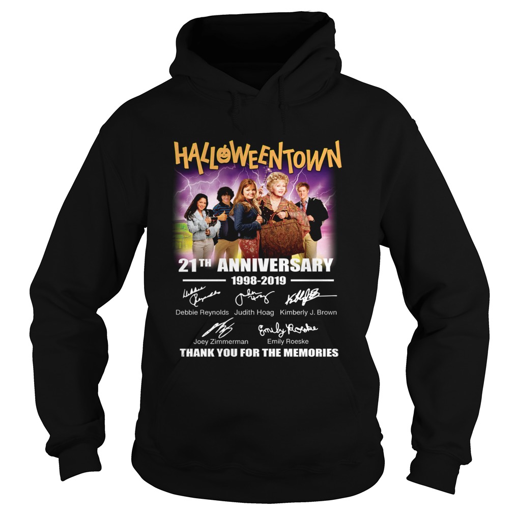 Halloween Town 21th anniversary 1998 2019 thank you for the memories Hoodie
