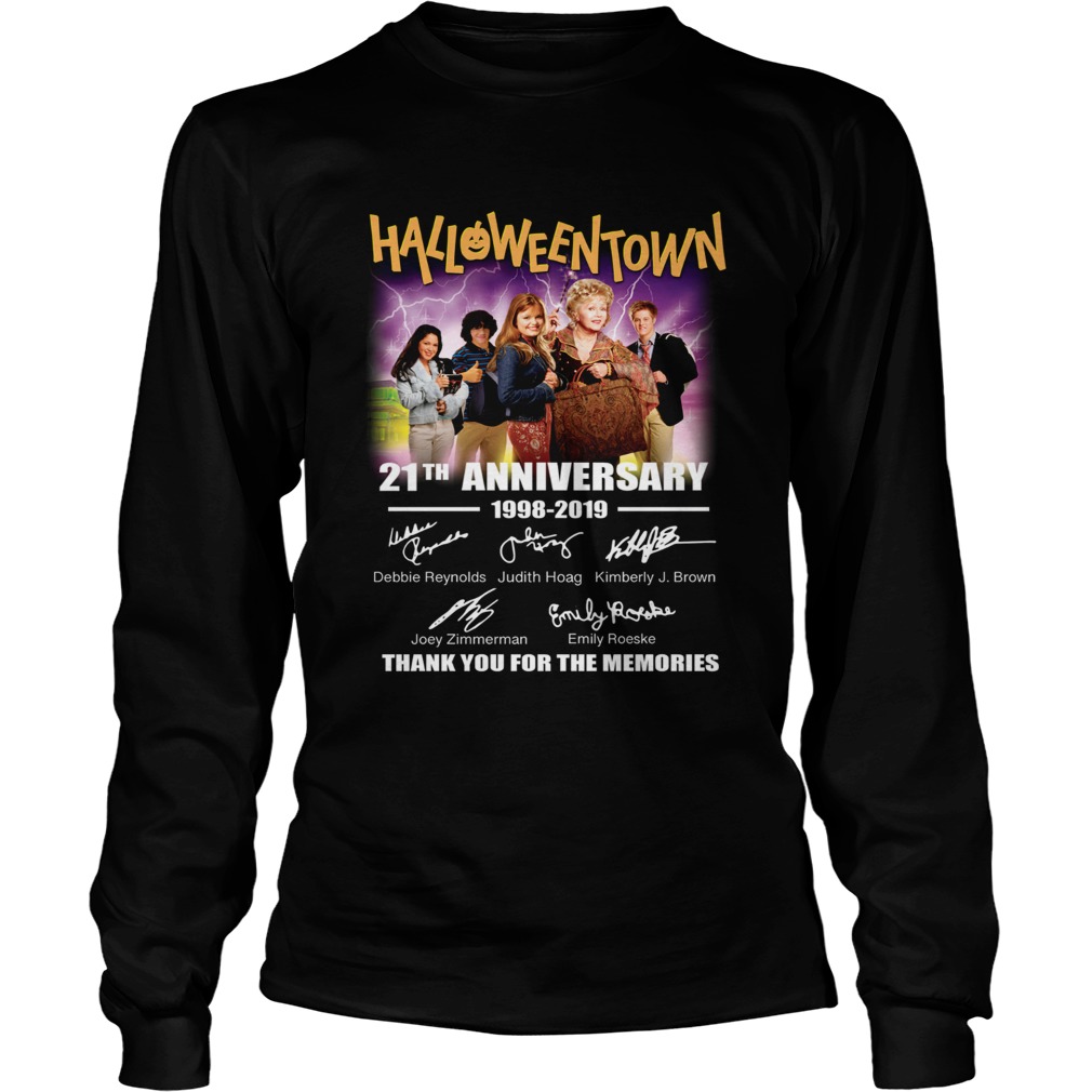 Halloween Town 21th anniversary 1998 2019 thank you for the memories LongSleeve