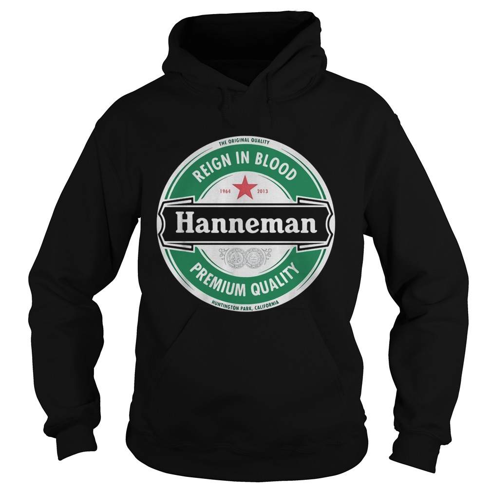 Hanneman Reign in Blood Jeff Hanneman Slayer Premium Quality Hoodie