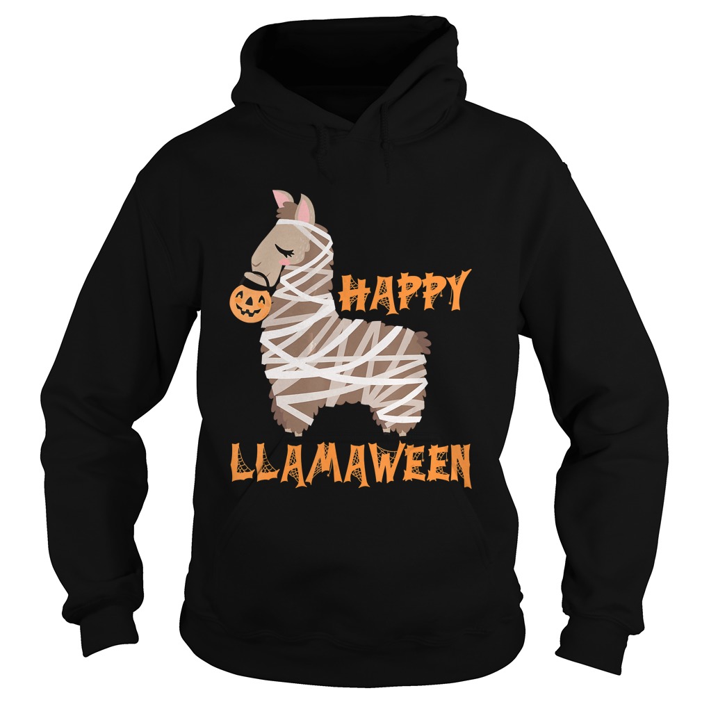 Happy Llamaween TShirt Hoodie