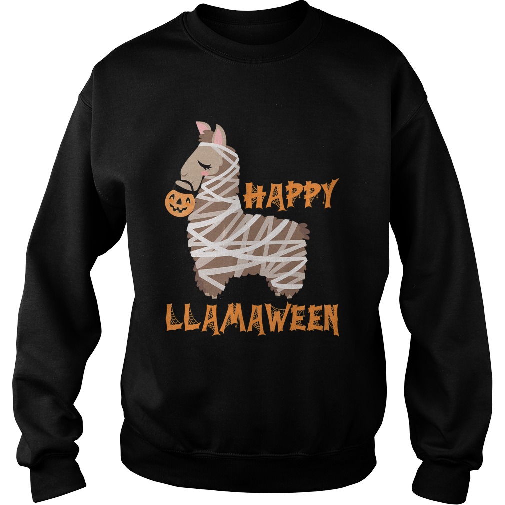 Happy Llamaween TShirt Sweatshirt