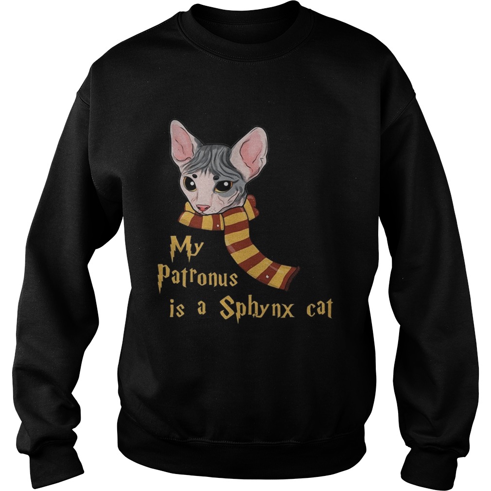 Harry Potter my patronus is a Sphynx cat Sweatshirt