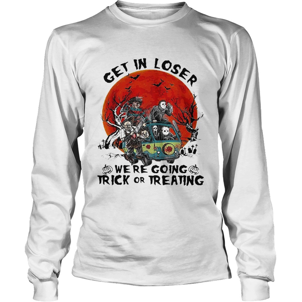 Horror Characters get in loser were going trick or treating LongSleeve