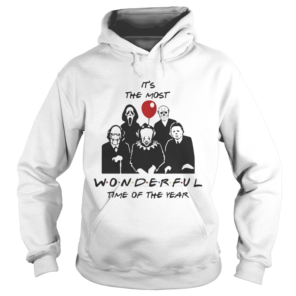 Horror characters its the most wonderful time of the year Hoodie