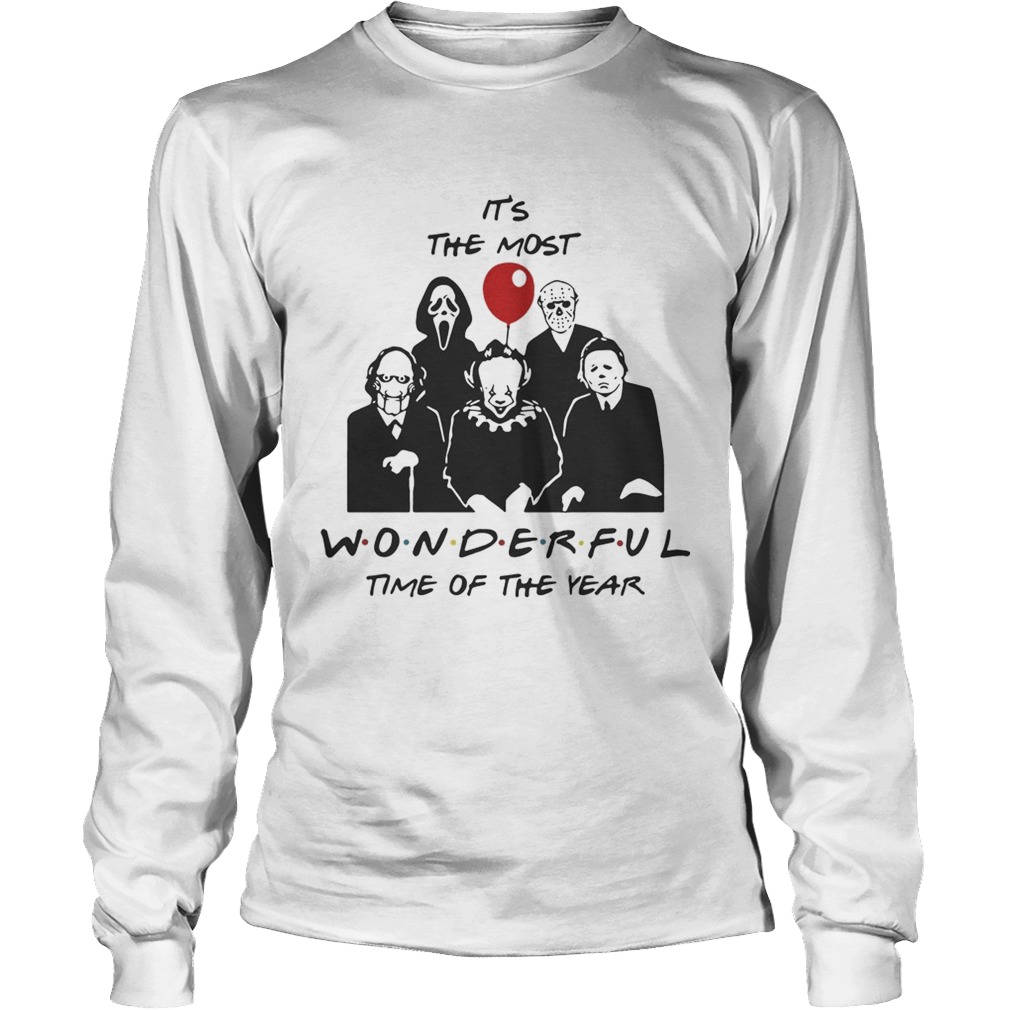 Horror characters its the most wonderful time of the year LongSleeve
