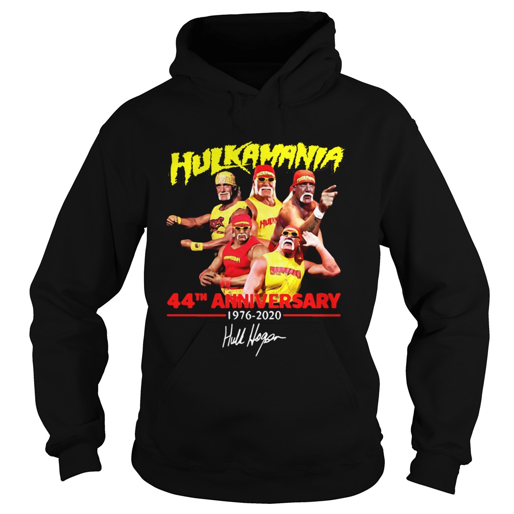 Hulkamania 44th Anniversary 19762020 Signature Hoodie