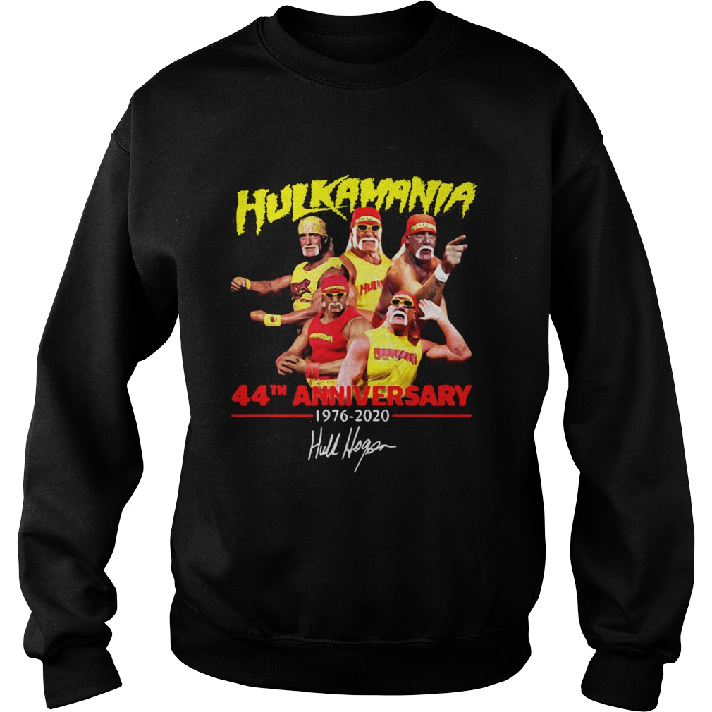 Hulkamania 44th Anniversary 19762020 Signature Sweatshirt