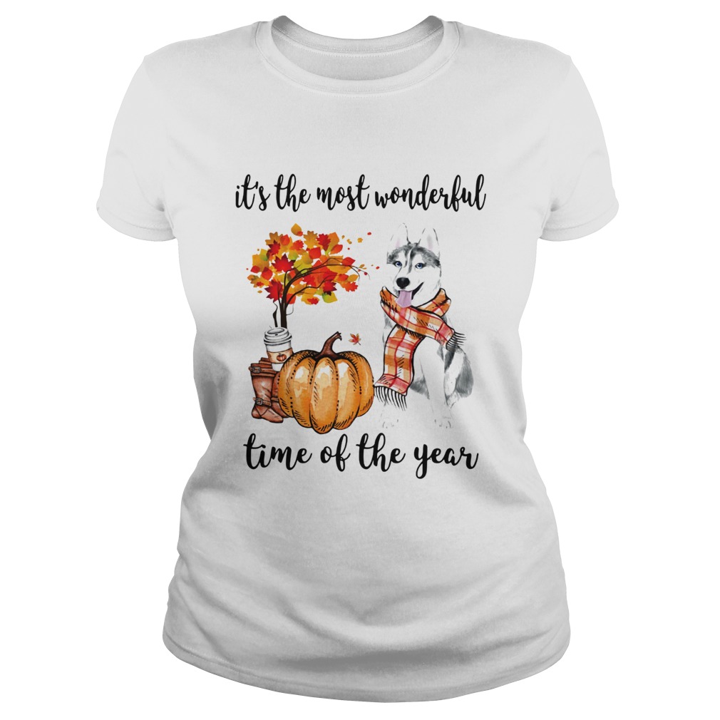 Husky its the most wonderful time of the year Classic Ladies