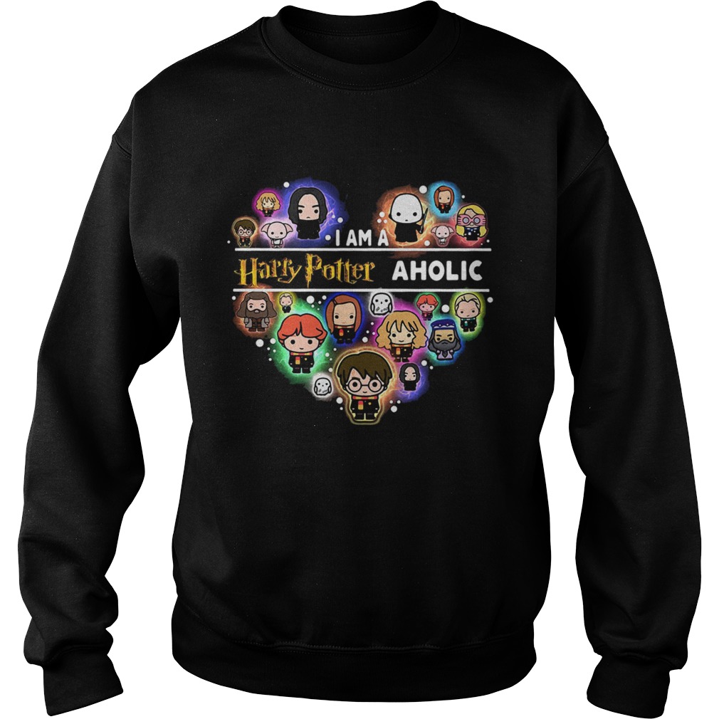 I am a Harry Potter aholic heart Sweatshirt