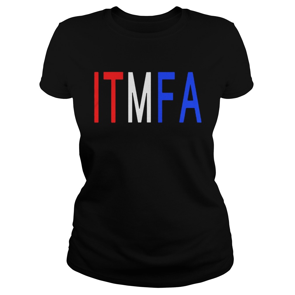 ITFMA Impeach Donald Trump Tee Shirt Classic Ladies