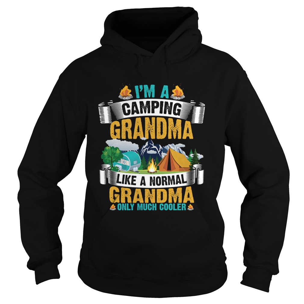 Im A Camping Grandma Like A Normal Grandma Only Much Cooler Shirt Hoodie