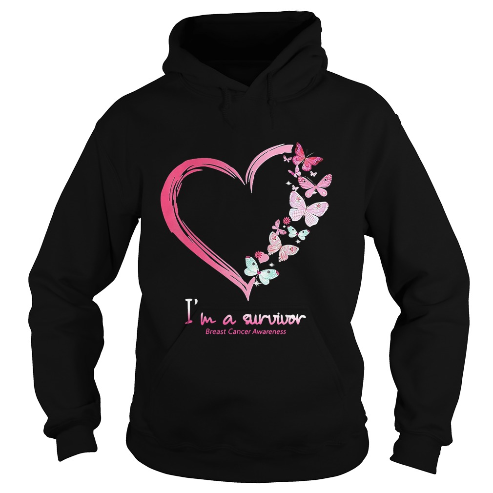 Im A Survivor Breast Cancer Awareness Shirt Hoodie