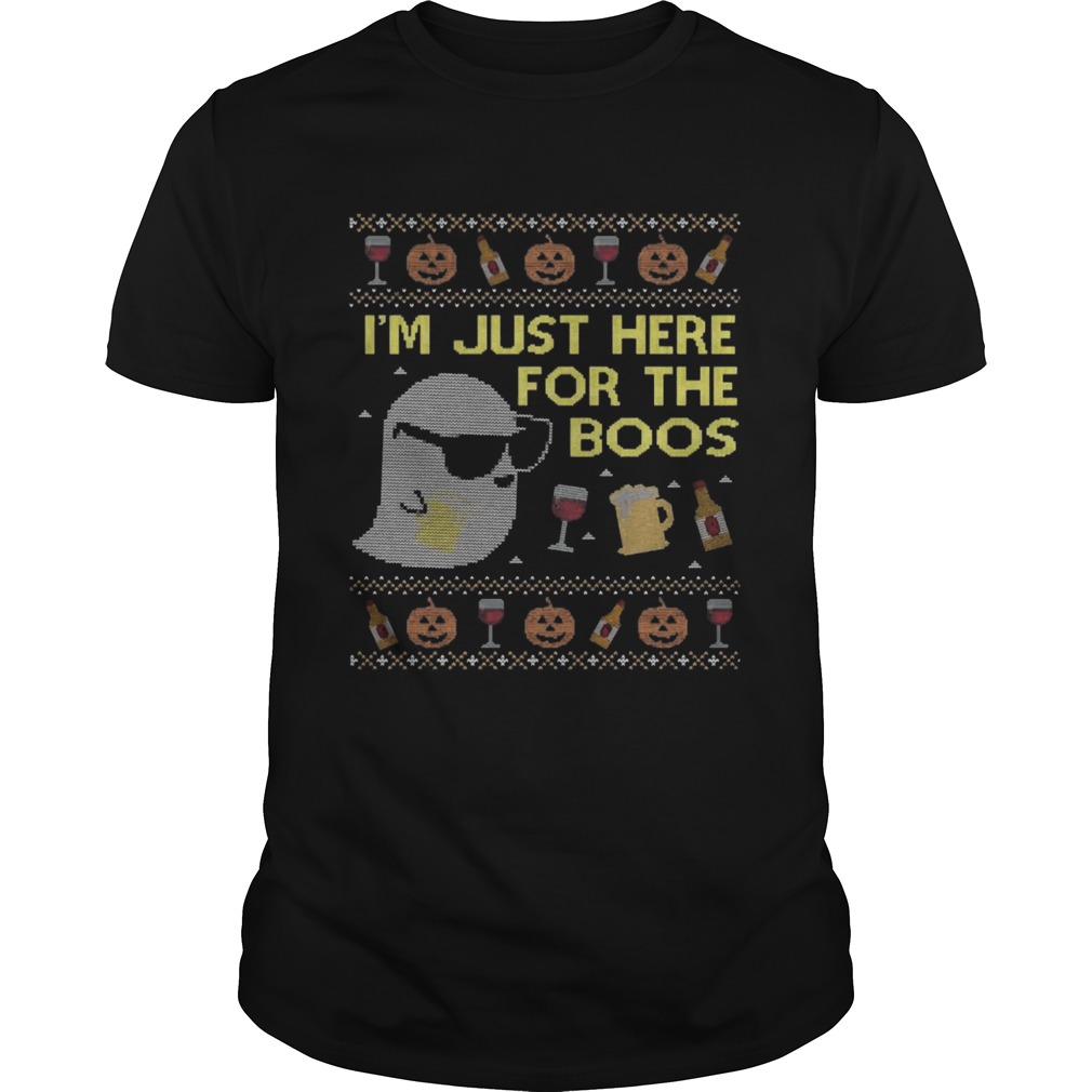 Im just here for the boos Christmas Shirt