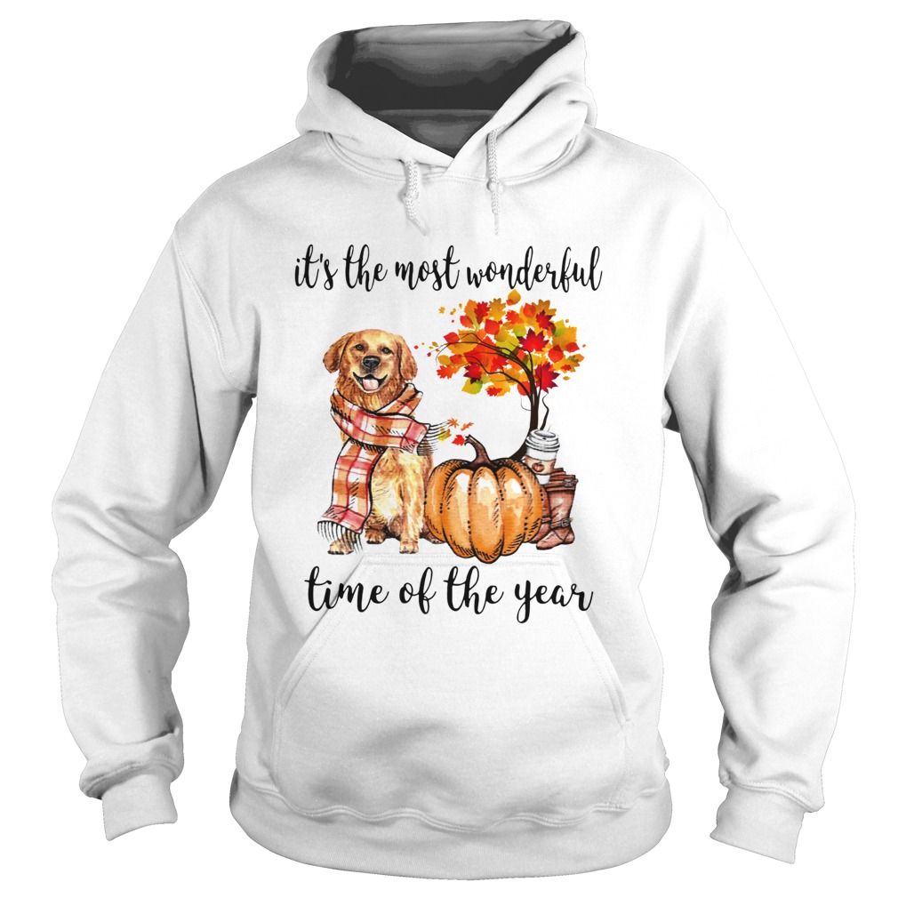 Its the most wonderful time of the year Dog Pumpkin Hoodie
