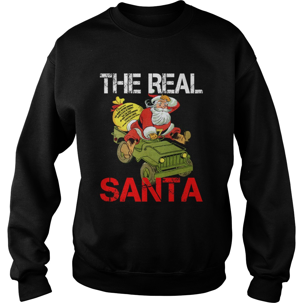 Jeep the real Santa Sweatshirt