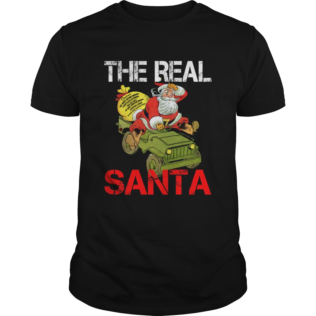 Jeep the real Santa shirt