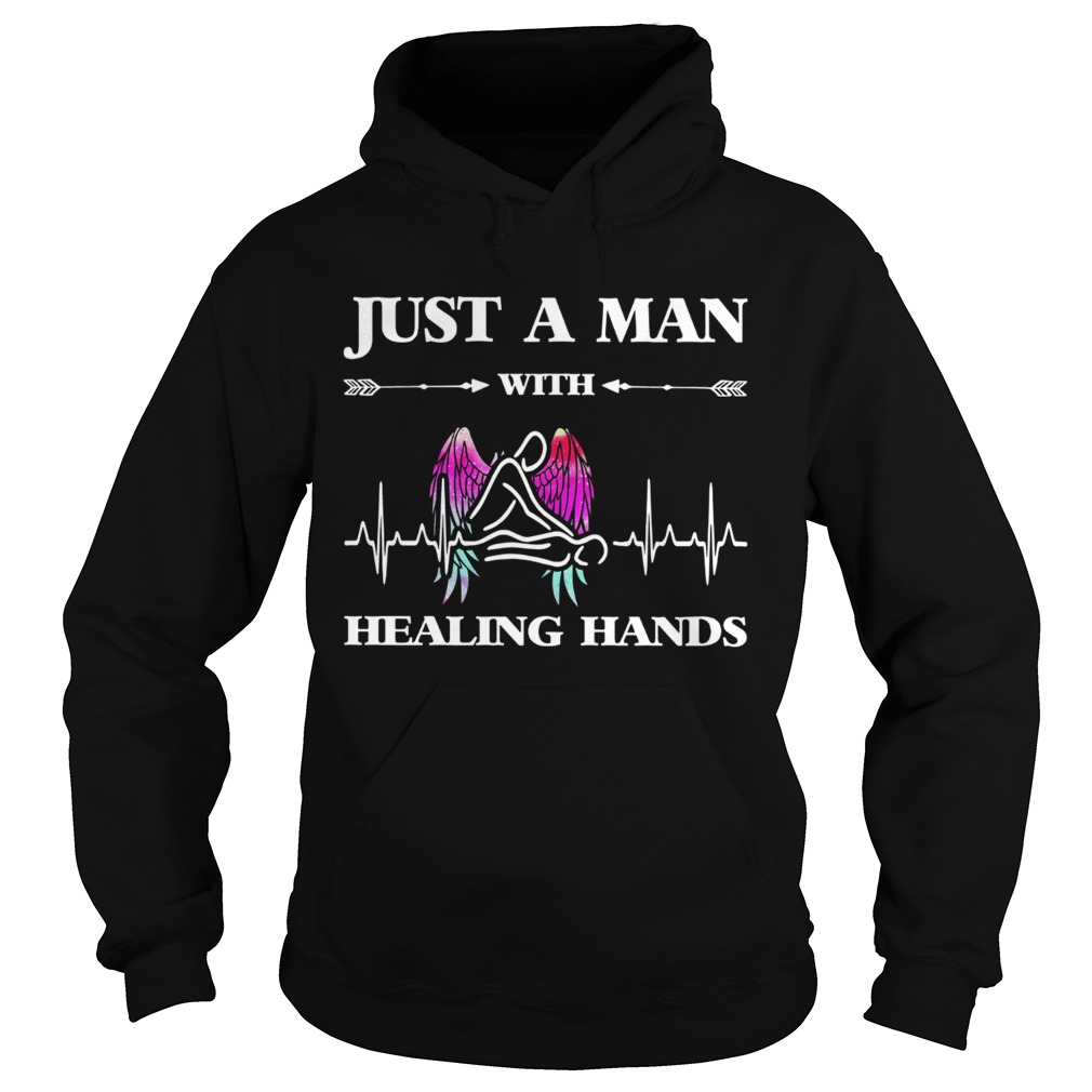 Just a man with healing hands Hoodie