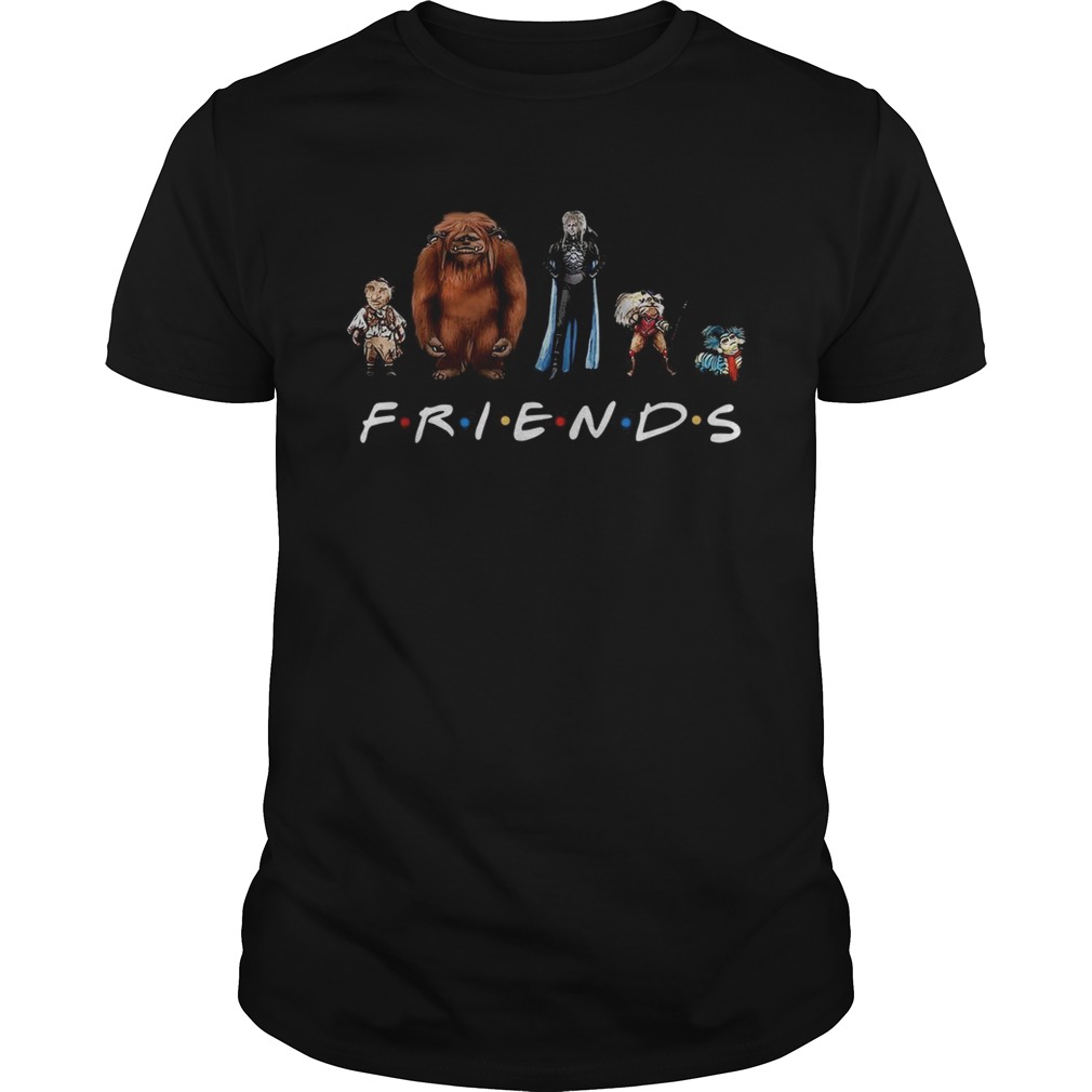 Labyrinth characters Friends tv show shirt