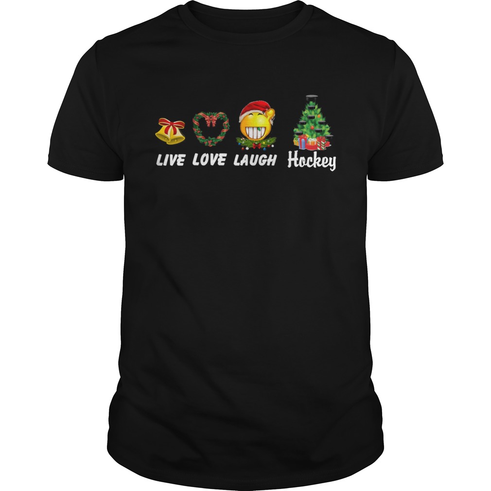 Live Love Laugh Hockey Christmas shirt