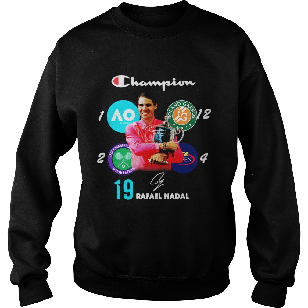 Living Legend 18 Grand Slam Rafael Nadal Signature Sweatshirt