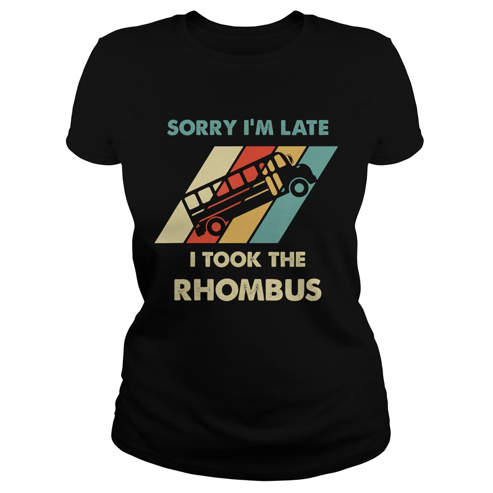 Math Shirts I Took The Rhombus Funny Math Nerd TShirt Classic Ladies