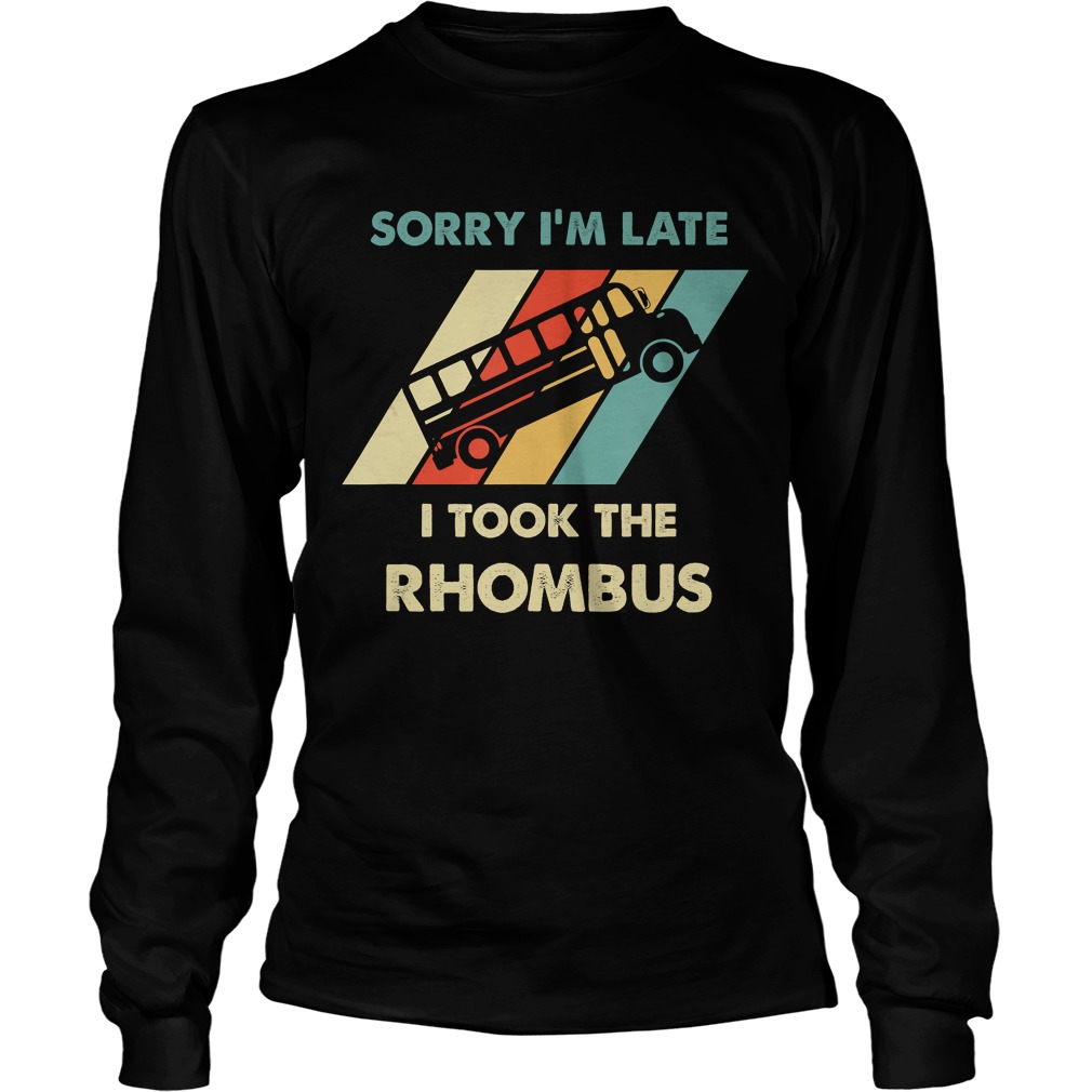Math Shirts I Took The Rhombus Funny Math Nerd TShirt LongSleeve