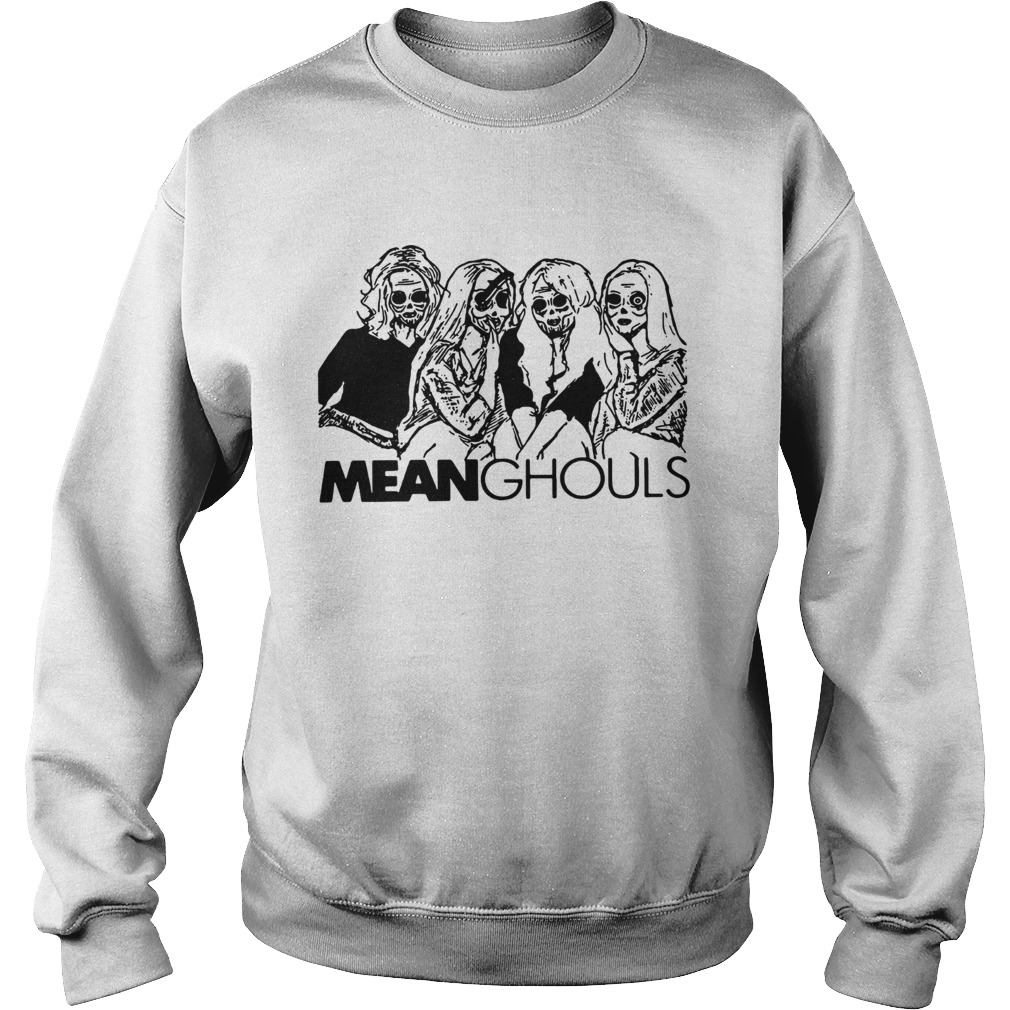 Mean Ghouls Horror movie characters Halloween Sweatshirt