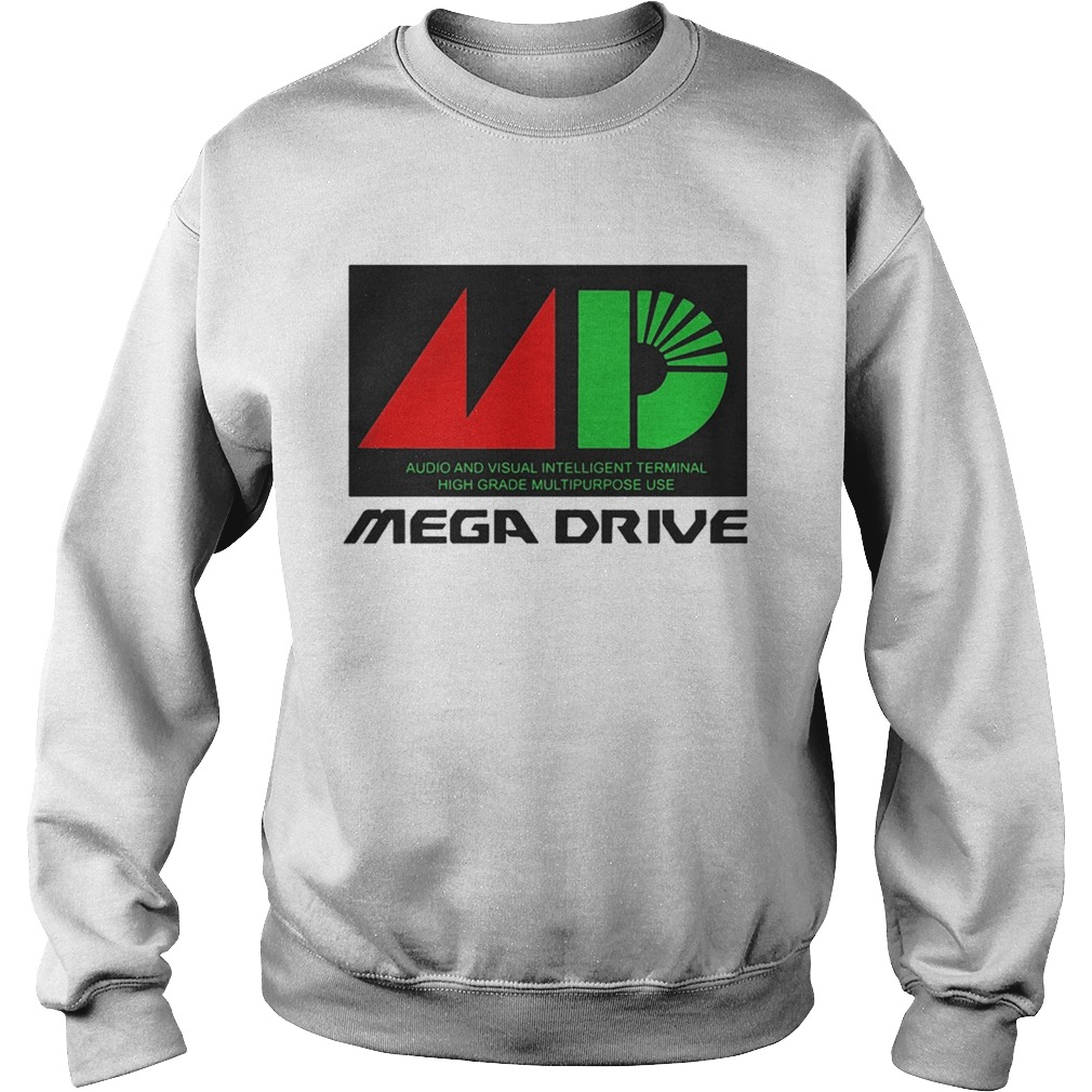 Mega Drive Japanese Logo Print Sweatshirt