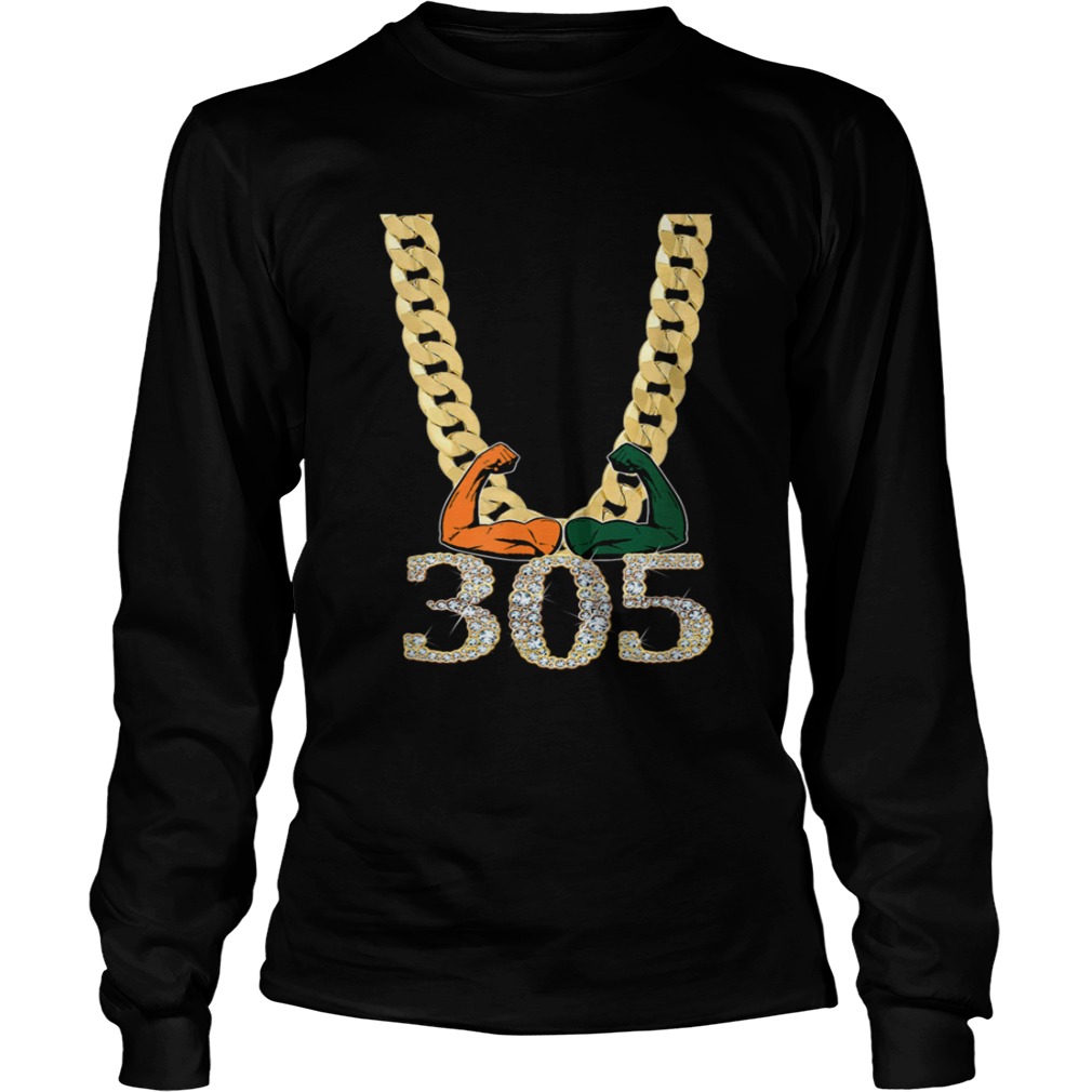 Miami Football 305 Shirt LongSleeve