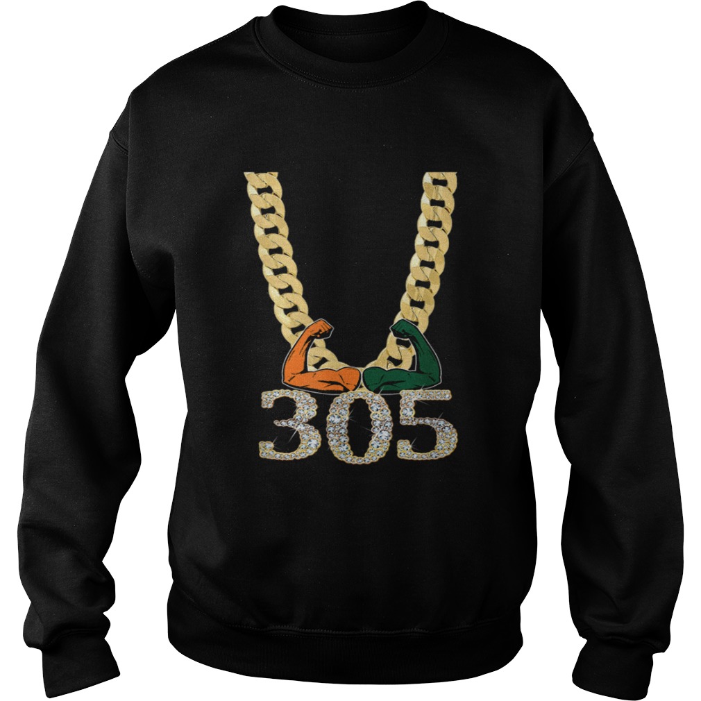 Miami Football 305 Shirt Sweatshirt