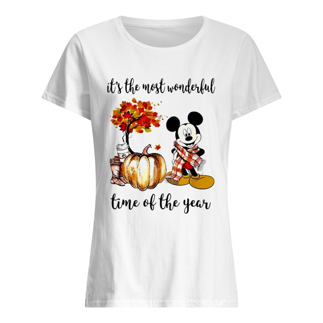 Mickey Mouse It’s the most wonderful time of the year Classic Women's T-shirt