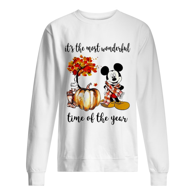 Mickey Mouse It’s the most wonderful time of the year Unisex Sweatshirt