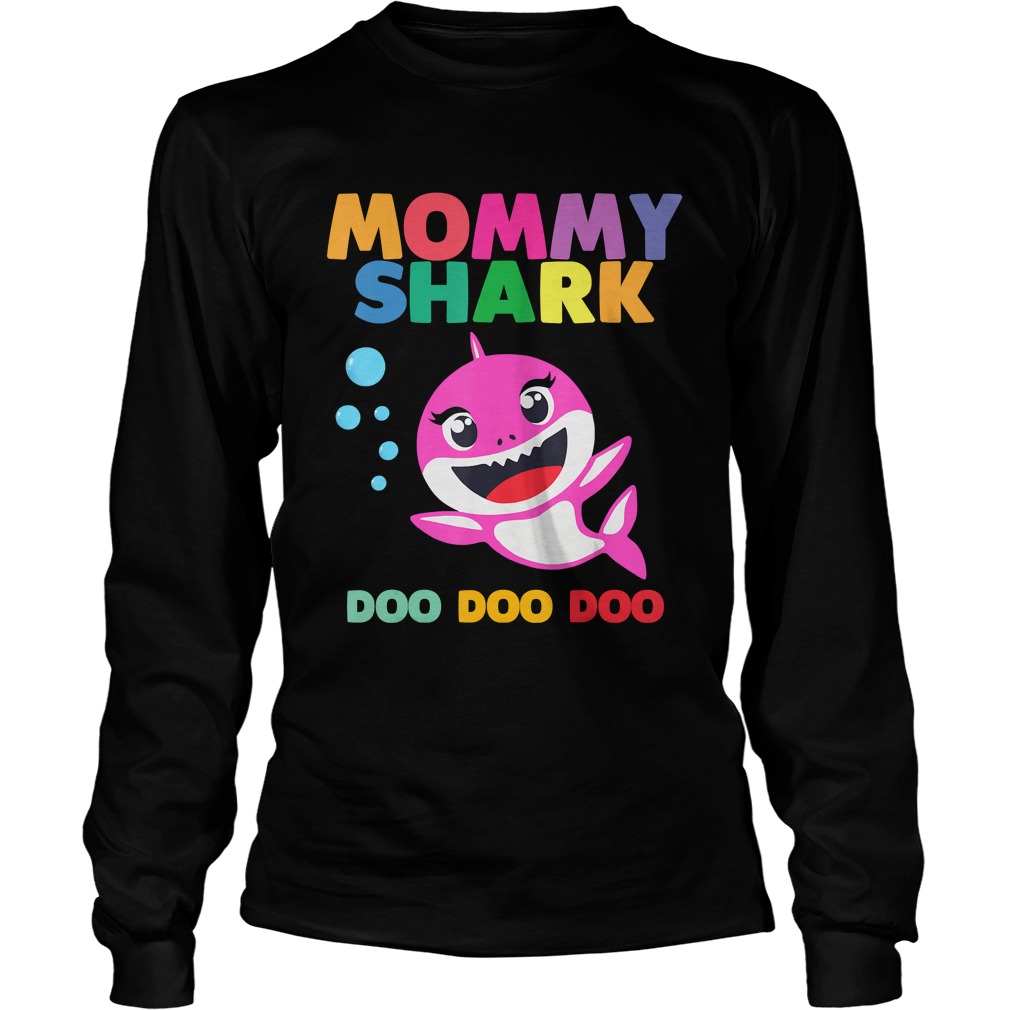 Mommy Shark Doo Doo Shirt LongSleeve