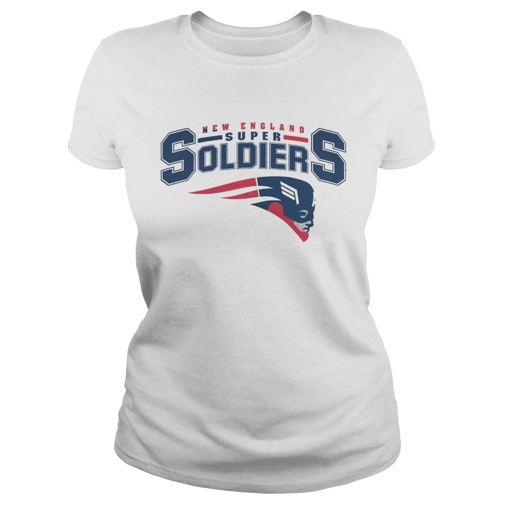 NEW ENGLAND SUPER SOLDIERS T SHIRT Classic Ladies